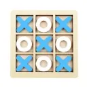 Wooden Tic Tac Toe (XO) Plate Game