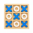 Wooden Tic Tac Toe (XO) Plate Game