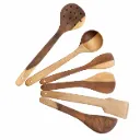 Wooden Spatula Set Of 6